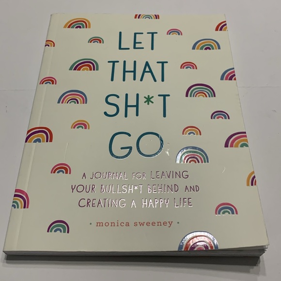 Zen Paperback Journal "Let That Sh*t Go" by Monica Sweeney - Picture 2 of 11